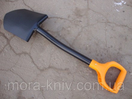 Лопата Fiskars Solid, сапёрная (131417) - произведена из специально закалённой с. . фото 4