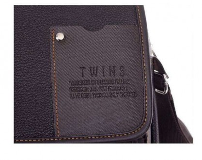 Мужская классическая сумка TWINS очень удобна для хранения всех необходимых для . . фото 4