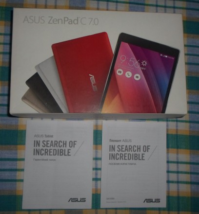 Звонящий планшет Asus ZenPad C 7.0 на 2 сим-карты в отличном состоянии (никаких . . фото 7