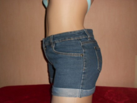 Шорты джинсовые,40/42, xxs/xs размер, летние
б/у, без нюансов, ПОБ 42 см, ПОТ 3. . фото 4