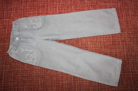 Продам костюмчиком - брюки коттоновые (летний джинс)+ блузка в актуальном "сельс. . фото 4