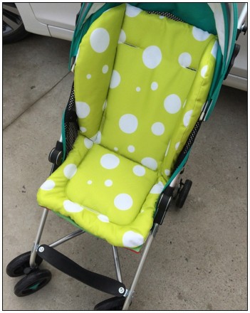 Матрасик-вкладыш в детскую коляску, автокресло, стульчик для кормления, санки, з. . фото 7