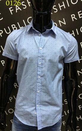 Рубашка мужская с коротким рукавом

Модели выполнены из качественной ткани в о. . фото 3