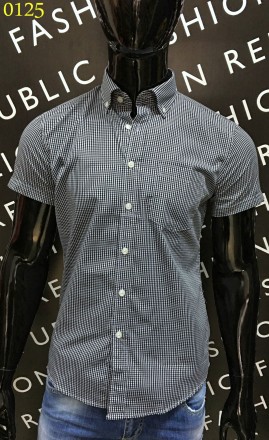 Рубашка мужская с коротким рукавом

Модели выполнены из качественной ткани в о. . фото 2