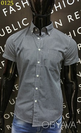 Рубашка мужская с коротким рукавом

Модели выполнены из качественной ткани в о. . фото 1