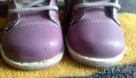 Продам ортопедические ботиночки для девочки, состояние как на фото, носили мало,. . фото 1