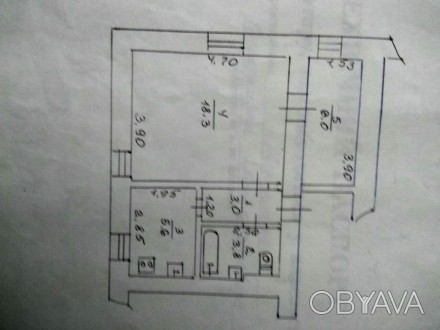 Срочно продам 2-х комнатную квартиру "сталинку" на СЕВГОКе 2/2 этажного дома в х. . фото 1