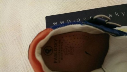 Детские кроссовки известного испанского бренда Pablosky, внутри натуральная кожа. . фото 4