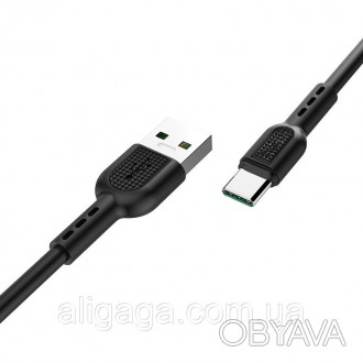 Дата кабель Hoco X33 Surge USB to Type-C (1m) (Черный). . фото 1