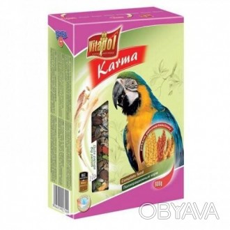 Vitapol (Витапол) полнорационный корм для крупных попугаев, картонная упаковка.К. . фото 1