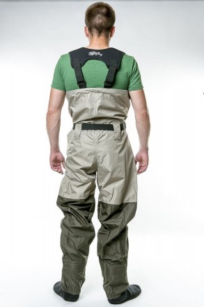  Забродные штаны - вейдерсы Tramp Angler изготовлены из надежной, долговечной и . . фото 3