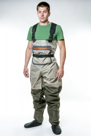  Забродные штаны - вейдерсы Tramp Angler изготовлены из надежной, долговечной и . . фото 2