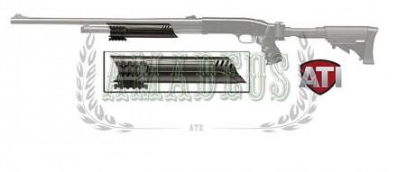 TSG0300 Цевье тактическое ATI для гладкоствольного ружья. . фото 3