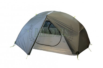 Палатка Tramp Cloud 2 Si TRT-092-GREY светло-серая Обзор о тесте этой палатки в . . фото 2