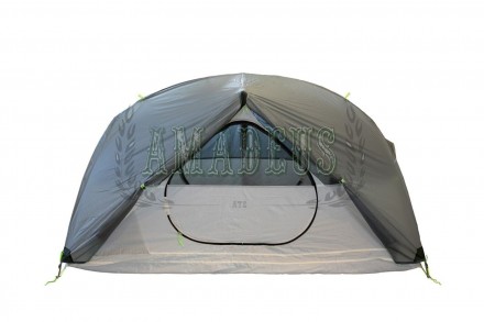 Палатка Tramp Cloud 2 Si TRT-092-GREY светло-серая Обзор о тесте этой палатки в . . фото 11