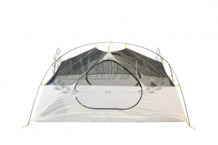 Палатка Tramp Cloud 2 Si TRT-092-GREY светло-серая Обзор о тесте этой палатки в . . фото 15