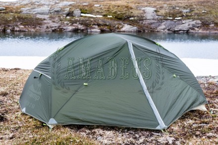 Палатка Tramp Cloud 2 Si TRT-092-GREY светло-серая Обзор о тесте этой палатки в . . фото 8