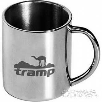 Термокружка Tramp 450 мл серый TRC-010 Термокружка Tramp Cup TRC-008 с двойными . . фото 1