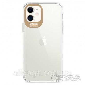 TPU чехол Epic clear flash для Apple iPhone 11 Pro (5.8") (Бесцветный / Черный). . фото 1