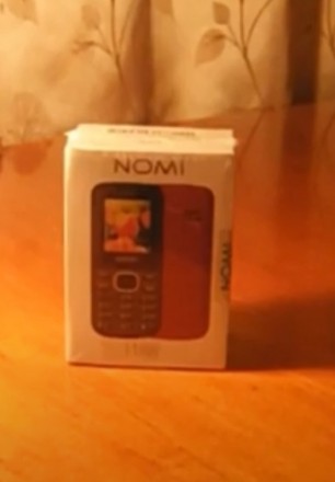 Продпм новый мобильный телефон на 2 сим-карты  Nomi i188.
Цвет красный. Полный . . фото 2