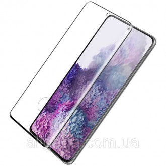 Защитное стекло Nillkin (CP+ max 3D) для Samsung Galaxy Note 20 Ultra (Черный). . фото 5