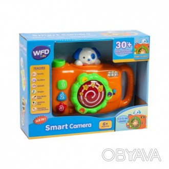 Детский фотоаппарат Smart Camera. Фотоаппарат, говорит фразы на английском языке. . фото 1