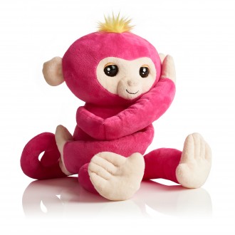 Интерактивная обезьянка обнимашка Fingerlings Hugs популярной компании WowWee - . . фото 2