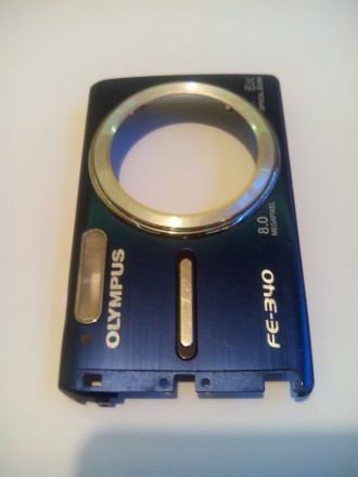 Продаётся корпус на фотоаппарат Olympus FE-340. Ярко синего цвета. Корпус б/у, в. . фото 3