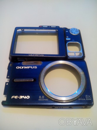 Продаётся корпус на фотоаппарат Olympus FE-340. Ярко синего цвета. Корпус б/у, в. . фото 1