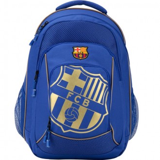Рюкзак KITE 814 FC Barcelona BC17-814L.

Рюкзак для мальчиков средней и старше. . фото 2