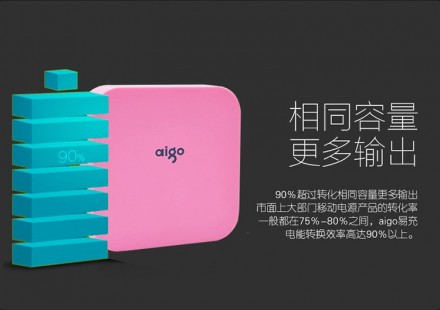 AIGO Portable Power Pack OL10400 литий-ионный внешний аккумулятор емкостью 10000. . фото 3