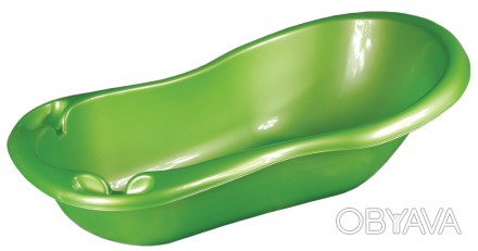 Продаю детскую пластмассовую ванночку зеленого цвета, украинского производства. . . фото 1