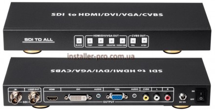 SDI мультиформатный конвертер с функцией масштабирования позволяет SD-SDI, HD-SD. . фото 3