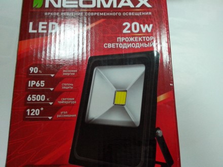 Светодиодный прожектор ТМ NEOMAX для наружного использования, прожектор NEOMAX с. . фото 7