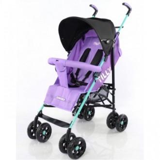 Яркая, удобная коляска-трость Baby Tilly BT-SB-0007 PURPLE благодаря компактным . . фото 3