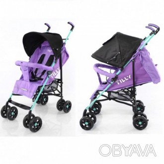 Яркая, удобная коляска-трость Baby Tilly BT-SB-0007 PURPLE благодаря компактным . . фото 1