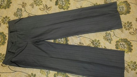 Женские классические брюки 42 размер, темно-серого цвета. Отличное качество, сос. . фото 6