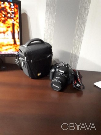 Фотоаппарат Canon EOS 650D. Был приобретен как подарок, оказался без надобности.. . фото 1