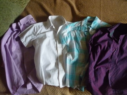 Продам рубашки для мальчика 6-7 лет,после одного ребенка ,в хорошем состоянии,дл. . фото 6