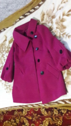 Продам жіноче пальто весна-осінь в гарному стані, розмір 44-46, колір - фуксія.. . фото 3