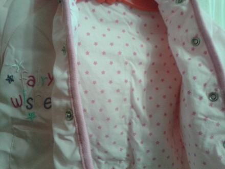 Нежная курточка для девочки, розового цвета. Фирма Baby bear. Очень мягкая, легк. . фото 4