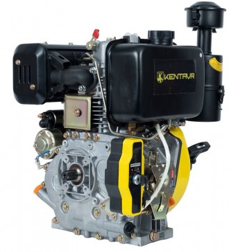 Двигатель дизельный Кентавр ДВУ-420ДШЛЕ (10 л.с.) с электростартером вал под шли. . фото 6