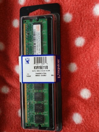Оперативная память для настольного компьютера на 8 ГБ в фирменной упаковке запеч. . фото 1
