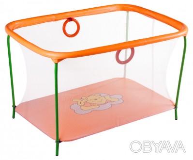 Прямоугольный манеж Qvatro является отличной игровой площадкой, в которой ребено. . фото 1