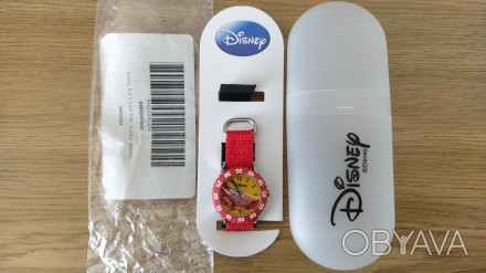 Продаю новые в оригинальной упаковке (пластиковый бокс) детские часы Disney, сер. . фото 1