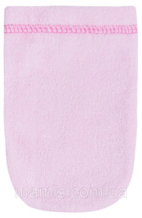 Мягкая рукавичка для мытья, изготовленная из хлопчатобумажной ткани, идеально по. . фото 3