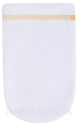 Мягкая рукавичка для мытья, изготовленная из хлопчатобумажной ткани, идеально по. . фото 2
