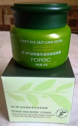 Увлажняющий крем для лица с зеленым чаем Rorec Green Tea Water Cream.
Омолажива. . фото 5