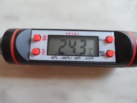 Продам электронный термометр со щупом из нержавеющей стали с диапазоном температ. . фото 4