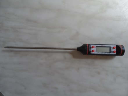 Продам электронный термометр со щупом из нержавеющей стали с диапазоном температ. . фото 2